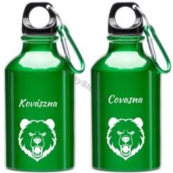 Bidon metalic cu carabina, Suvenir Covasna